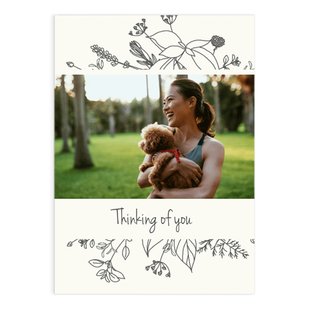 Single Greeting Card - 5x7inch