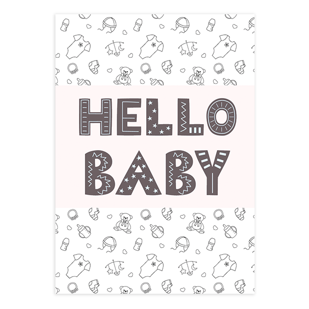 Single Greeting Card - 5x7inch