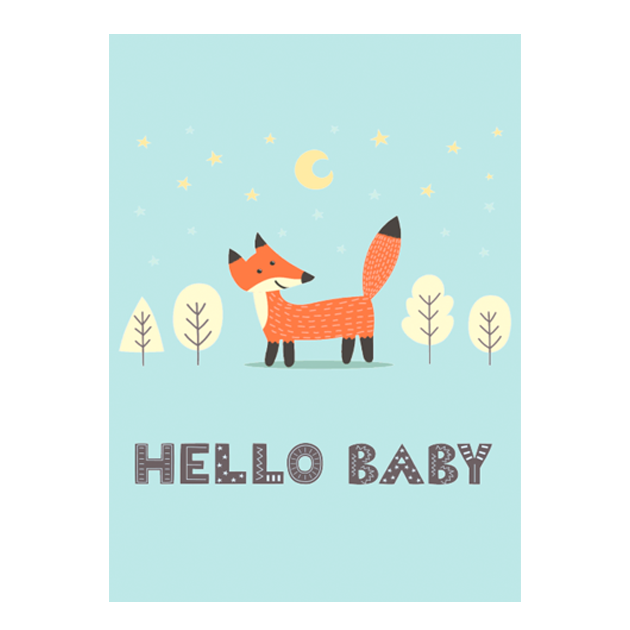 Single Greeting Card - 5x7inch